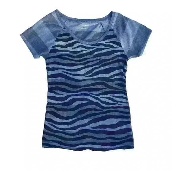 Express zebra print top - small - Picture 1 of 5